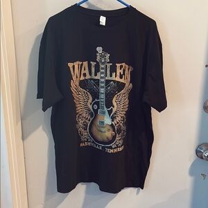 Morgan Wallen Graphic Tee with Guitar Design